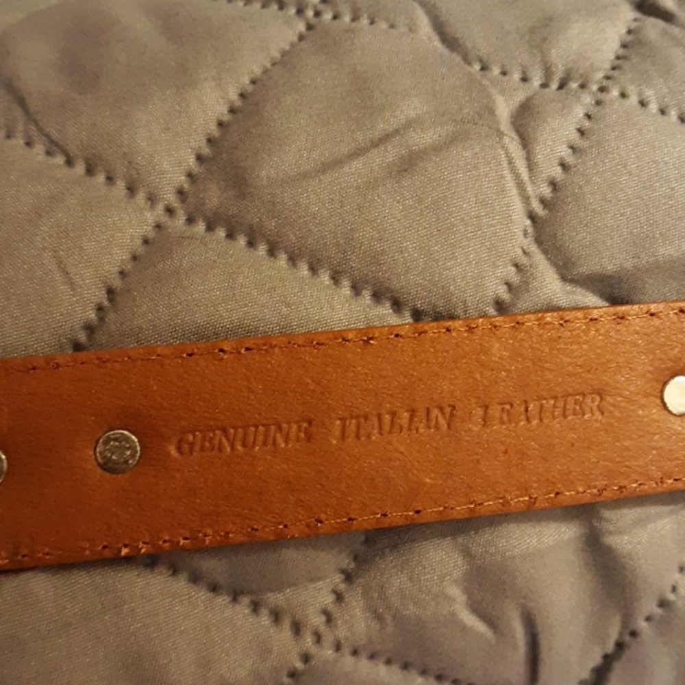 Vintage Italian leather Animal belt - Picture 3 of 4